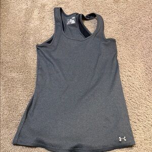 Under Armour Women's Dark Gray Racerback Tank Top